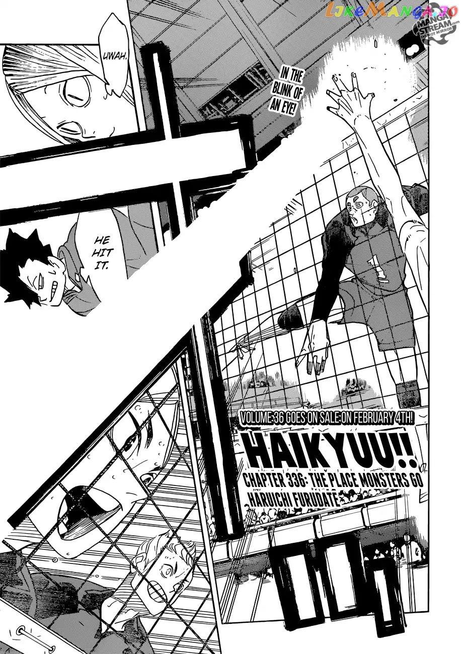 Haikyuu!!, Chapter 336 image 01